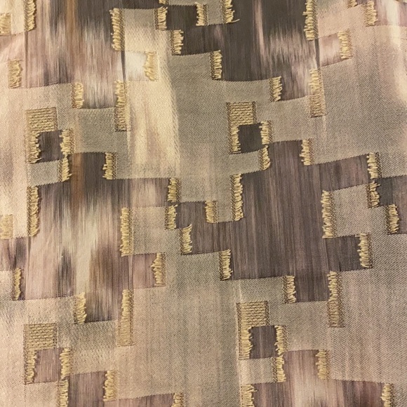 Chico’s Jacket w/ Interlocking Fringed Pattern - Picture 5 of 8